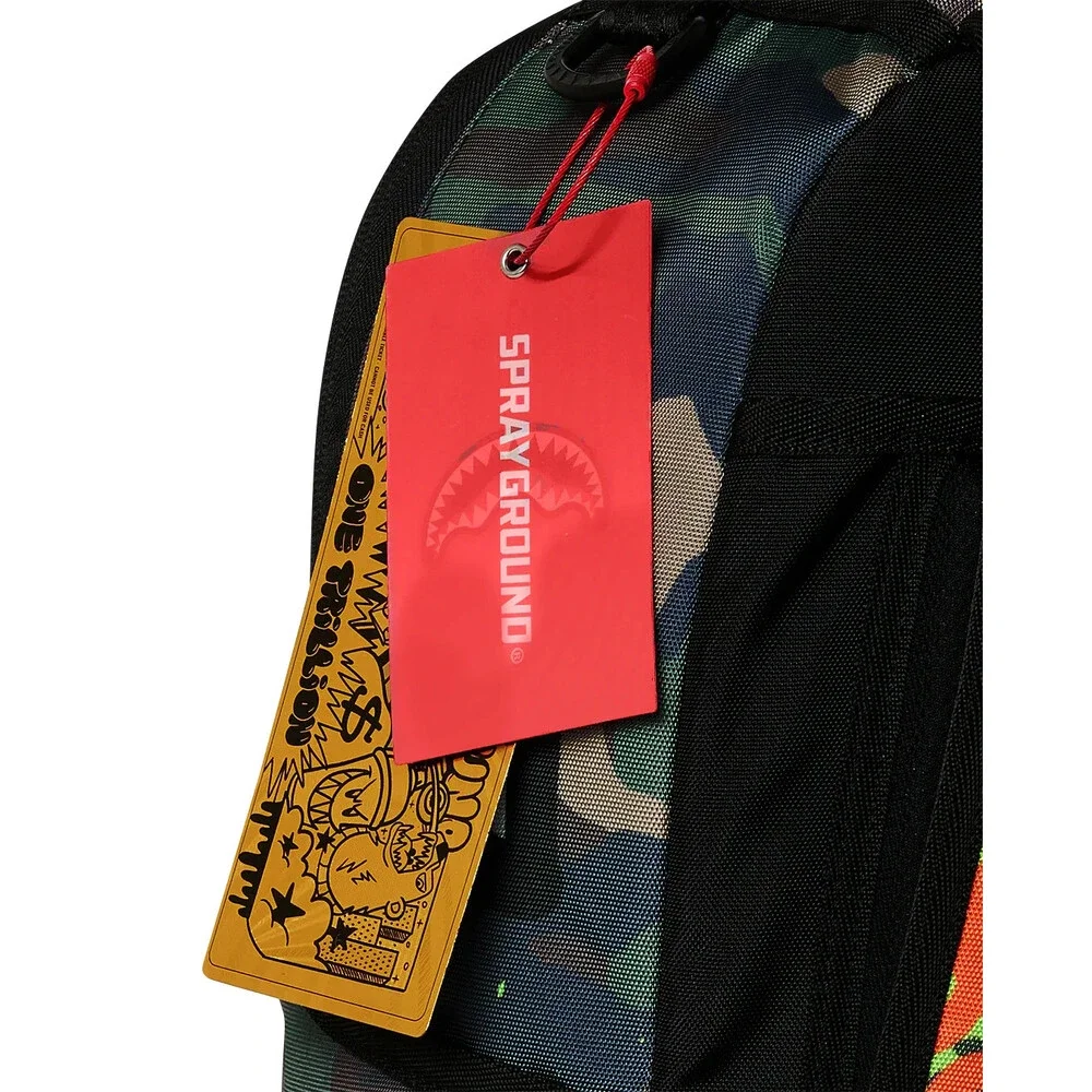 Sprayground 90S Nick The Hangout Backpack Unisex Multi Laptop Sleeve Bag SPR285